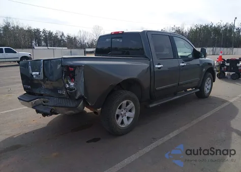 2004 Nissan Titan Le z USA, uszkodzony, nr VIN 1N6AA07A24N576968
